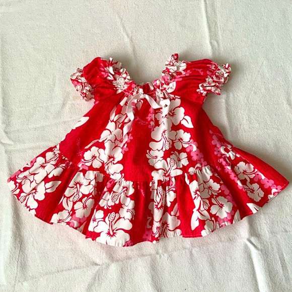 Beautiful Baby Hawaiian Dress size 6months - Picture 1 of 6